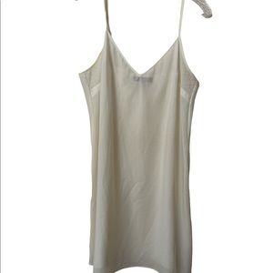 Banana Republic Cream Silk Slip Size 14